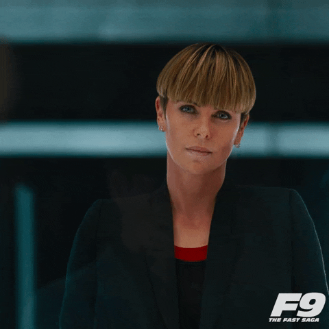 Charlize Theron Wink GIF by The Fast Saga - Find & Share on GIPHY