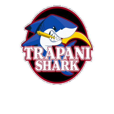 Trapani Shark Official Sticker