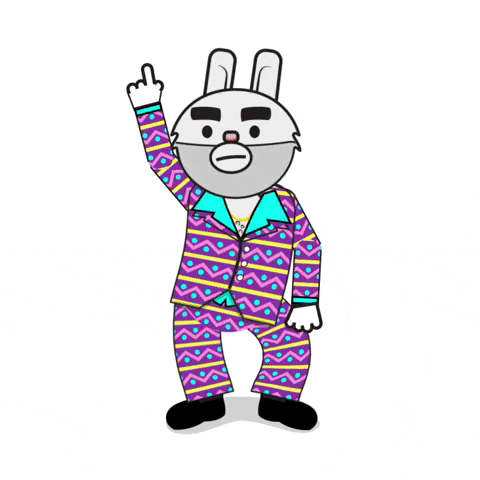Easter Bunny Dance GIF by Animanias