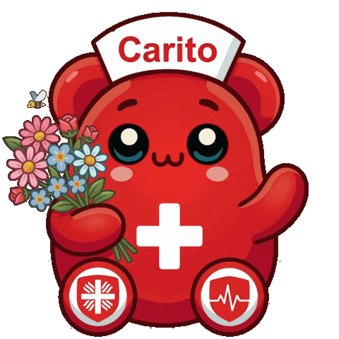 Spring Carito Sticker by Caritas Gesundheit Berlin