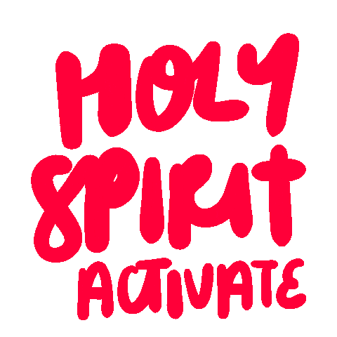 Holy Spirit Jesus Sticker