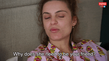 Friend Reaction GIF by Married At First Sight