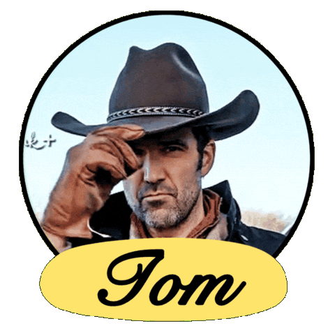 Hope Valley Cowboy Sticker