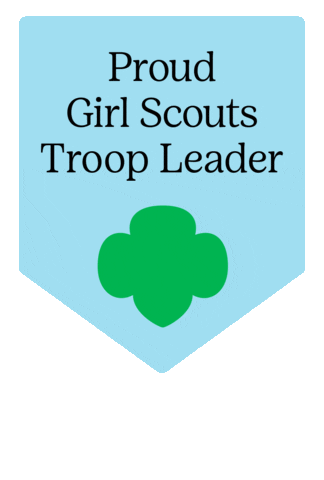 Community Service Volunteer Sticker by Girl Scouts