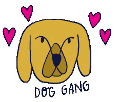 Dog Love Sticker