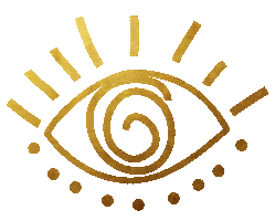 Gold Eye Sticker