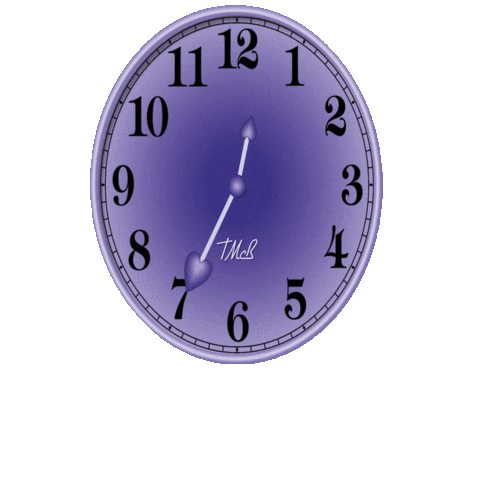 Excited Time Flies Sticker by TraceyAMcB