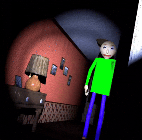 Baldi Fnaf 4 GIF