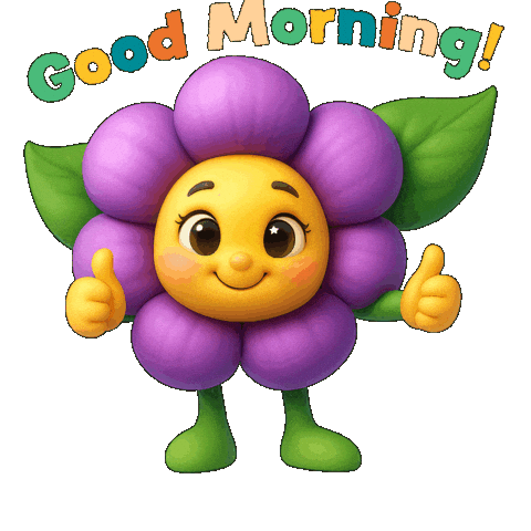 Good Morning Sticker