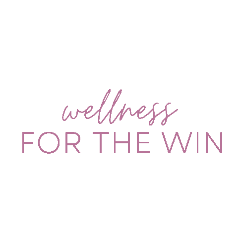Wellness For The Win Sticker