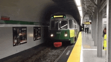 green line train GIF by MIT 