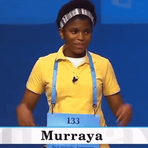 Spelling Bee Tce GIF by calendow