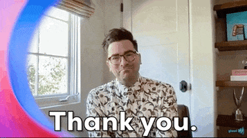 Dan Levy Thank You GIF by Glaad