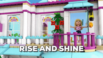 tired good morning GIF by LEGO