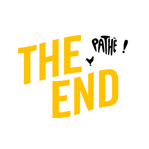 The End Popcorn Sticker by Pathé