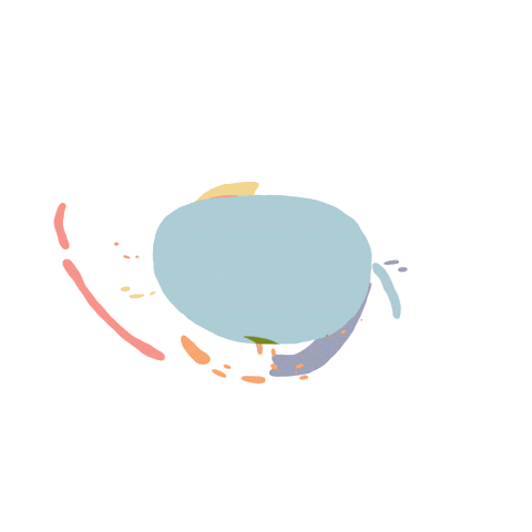 Animation Rainbow Sticker