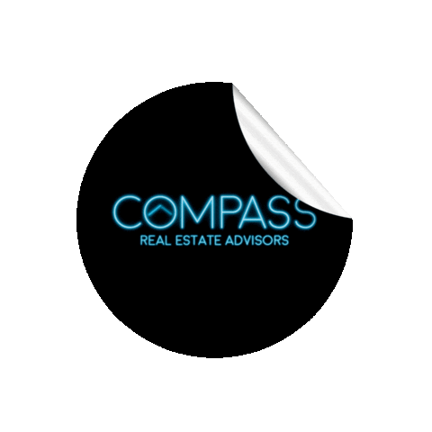 Real Estate Agent Sticker by Compass Real Estate Advisors