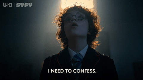 Confess Usa Network GIF by SYFY - Find & Share on GIPHY