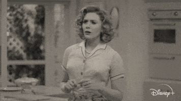 Confused Elizabeth Olsen GIF by Disney+