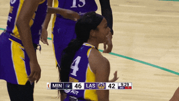Regular Season Sport GIF by The Official Page of the Los Angeles Sparks
