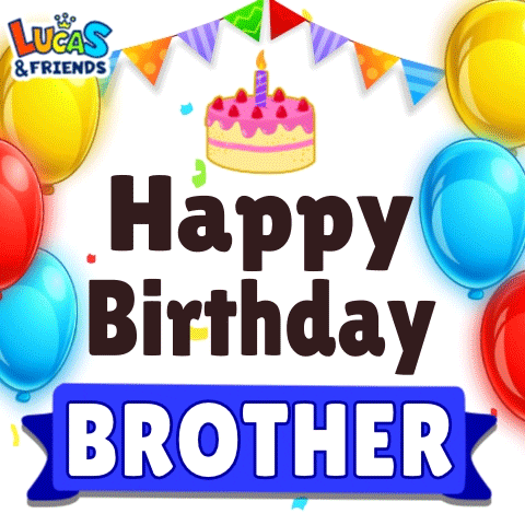 Happy-birthday-brother GIFs - Get the best GIF on GIPHY