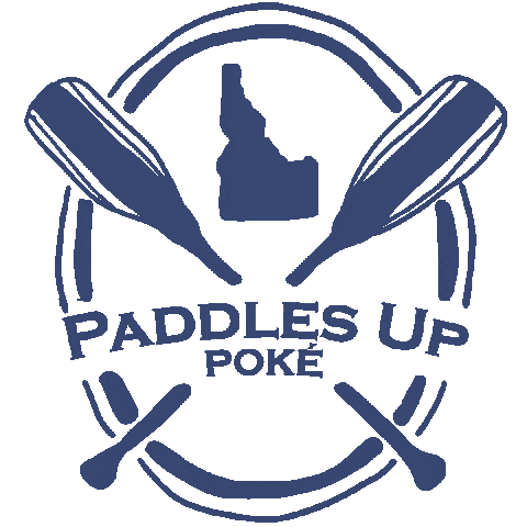 Paddles Up Poke Sticker