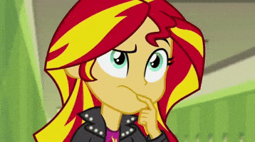 Confused My Little Pony GIF