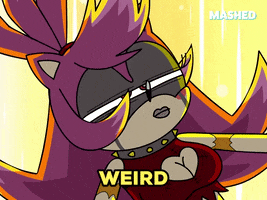 This Is Weird Amy Rose GIF by Mashed