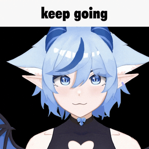 Blinking You Can Do It GIF