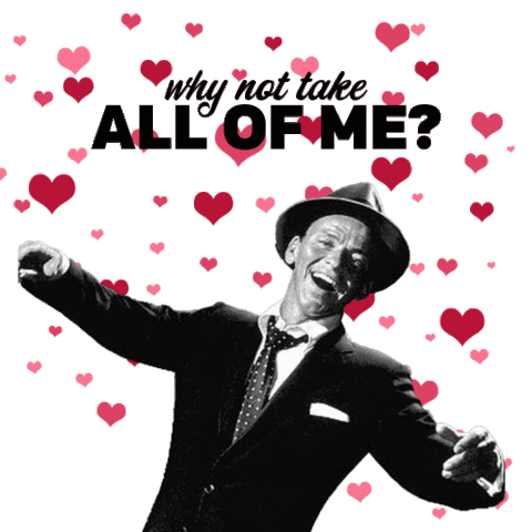 Valentines Day Love Sticker by Frank Sinatra