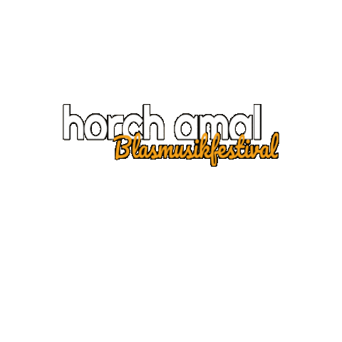 Horch amal Sticker