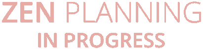 In Progress Planning Sticker by Zen Day