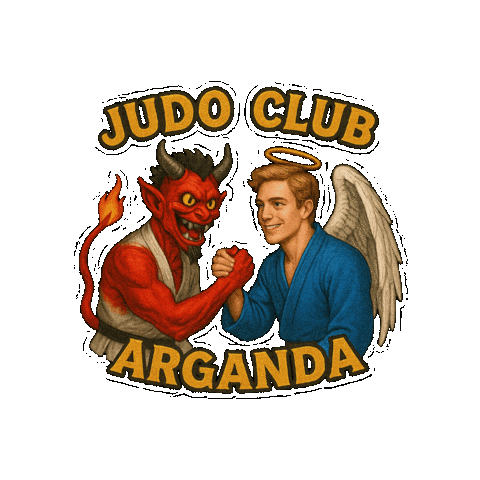 Panda Judo Sticker by JudoClubArganda