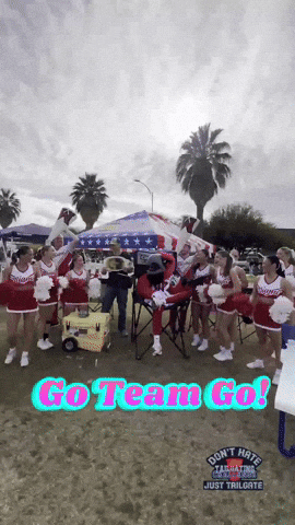 Go Team Cheer GIF by Tailgating Challenge