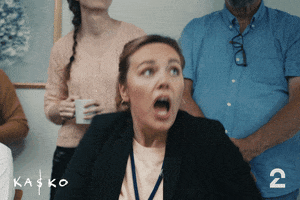 Gasp Reaction GIF by tv2norge