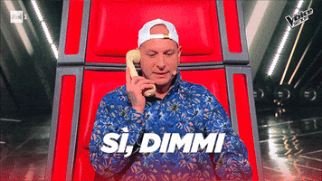 Tell Me Yes GIF by The Voice of Italy