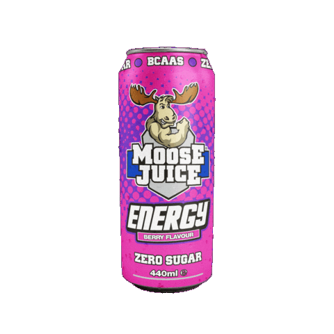 Energy Drink Pink Sticker by MuscleMooseHQ