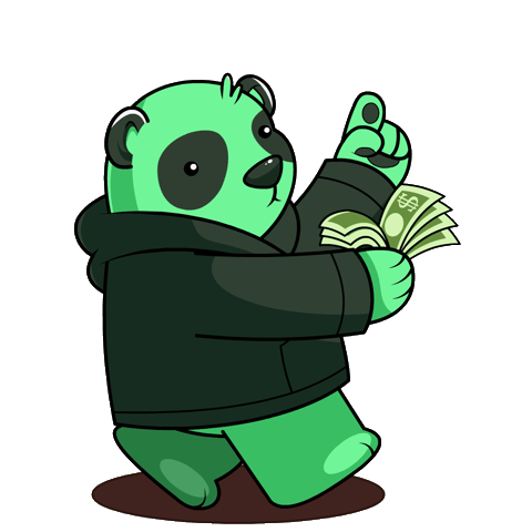 Hustling Get Money Sticker by SuperVerse