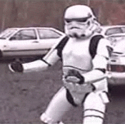 Giphy - fuck yeah stormtrooper GIF