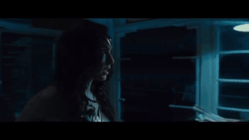 hiblueword wonder woman jumping scene GIF