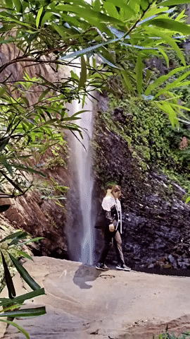Adventure Waterfall GIF by Rashmi Chadha