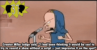 beavis and butthead 107 facts GIF by Cartoon Hangover