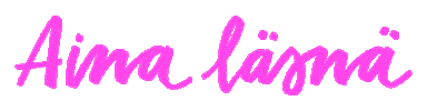 Aina Läsnä Sticker by Yle Radio Suomi