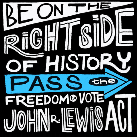 Voting Rights Vote GIF by Creative Courage