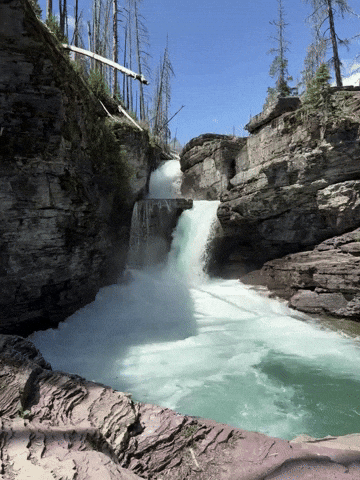 River Waterfall GIF
