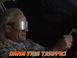 Doc Brown Traffic GIF by Back to the Future Trilogy