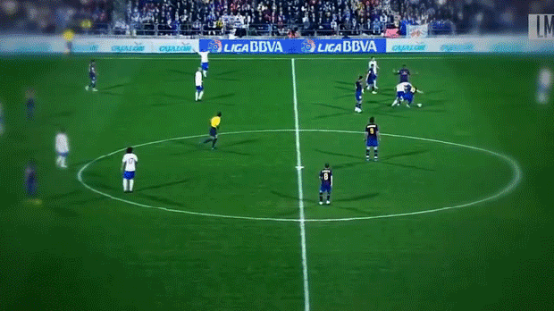 Lionel Messi Dribbling Gif