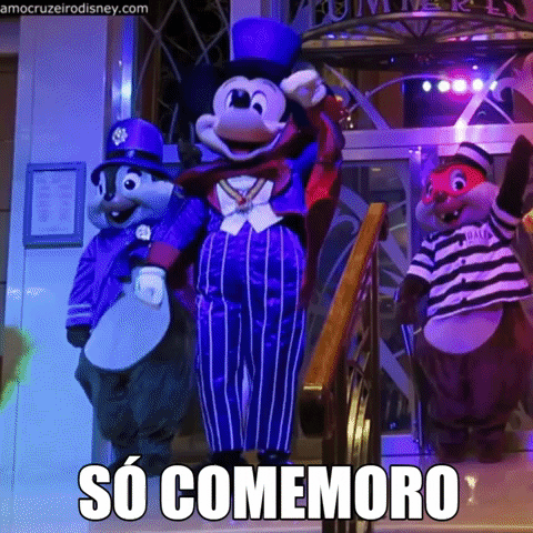 Celebrando Mickey Mouse GIF by Amo Cruzeiro Disney