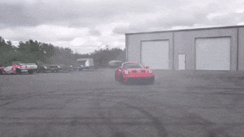 Porsche Burnout GIF