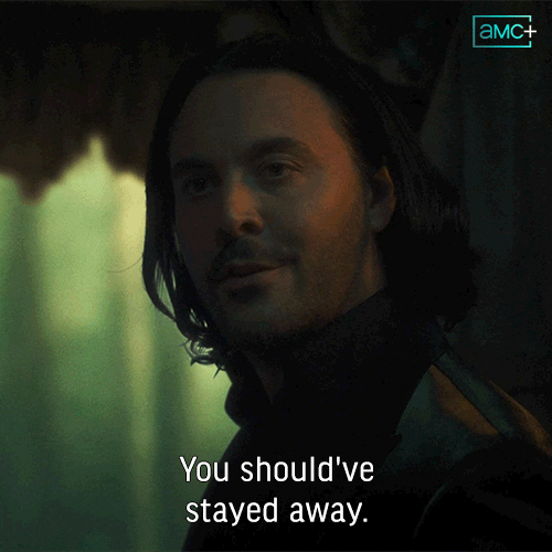 Stay Away Television GIF by Anne Rice's Immortal Universe